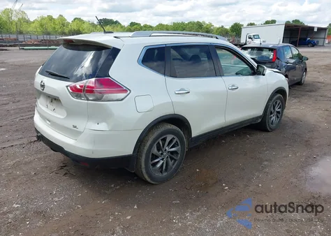 2015 Nissan Rogue Sl z USA, uszkodzony, nr VIN 5N1AT2MT4FC860417